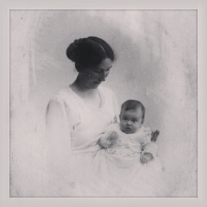 My grand mother and Eva her firstborn1921