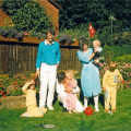 Torben og Lis og jeg og børn i&nbsp;1987
