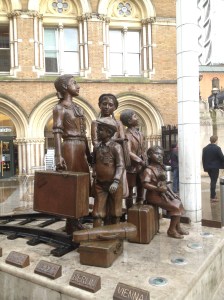 War memorial from Liverpool Street Station in London.