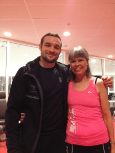 Mike and me at DGI training center