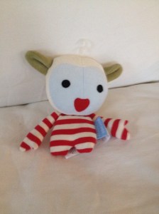 A soft and friendly looking toy