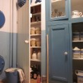 Dorthe Lohman’s photo detail from her blue&nbsp;kitchen
