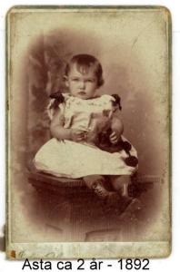 Asta about two years old