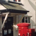 A pillar box with two apertures in Monton, Eccles&nbsp;Manchester