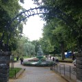 Entrance to the city park in Uppsala&nbsp;Sweden