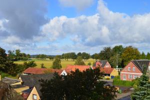 View from Stenstrup church looking at the estate 