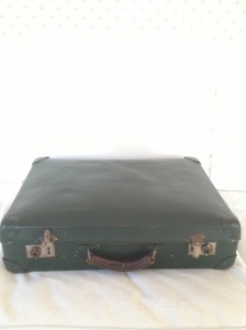 The little suitcase Ruth used for her books during her studies