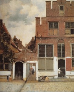 Street in Delft c. 1657-58 Amsterdam, Rijksmuseum
