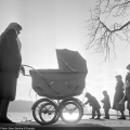 Barnevogn i halvtredserne fra&nbsp;søerne