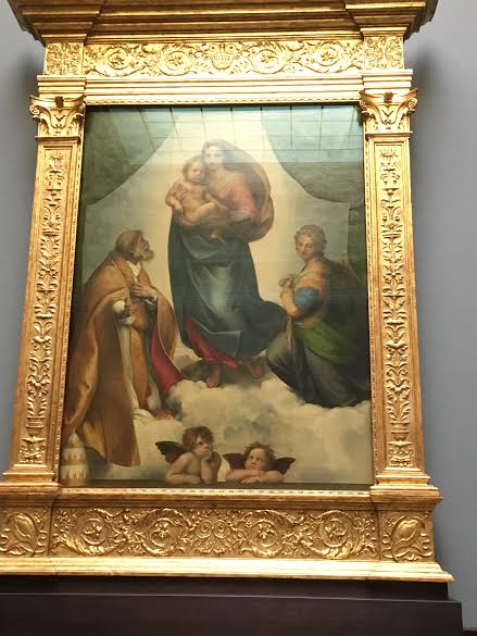 Raffael The Sistine Madonna c. 1512/13Old Masters' Picture Gallery in Dresden