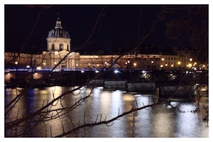 Institut de France, Académie Française, Seine River, Paris, Paris by night