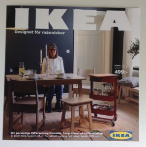 A fake IKEA catalog you could make as a guest
