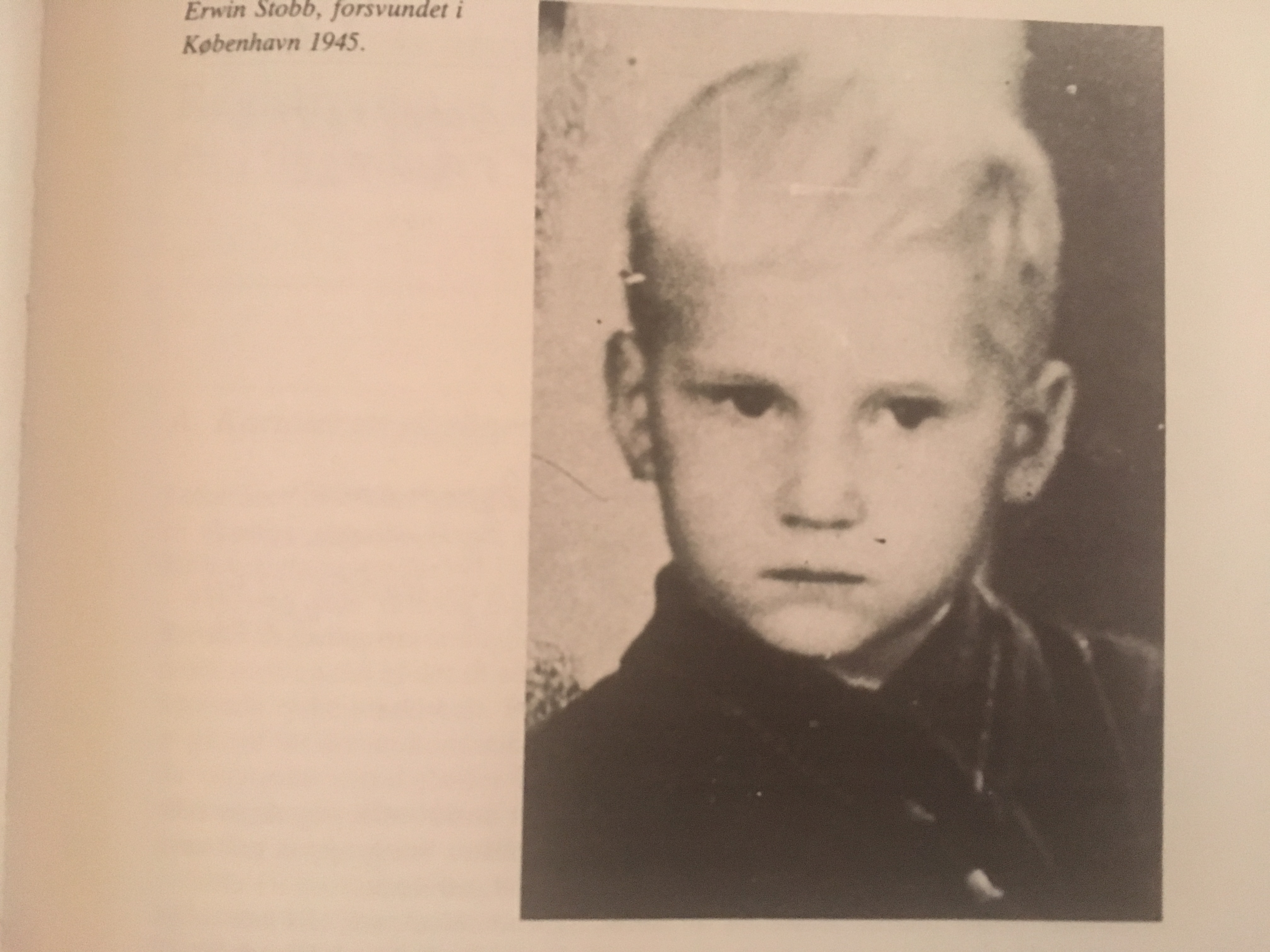 De Tyske fl. Erwin Stobb forsvundet Kbh 1945