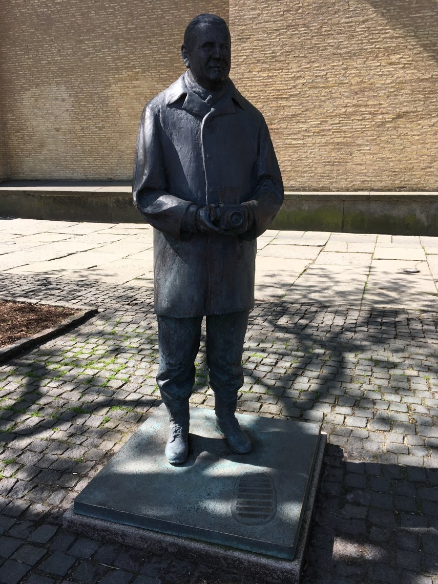 The Hasselblad statue