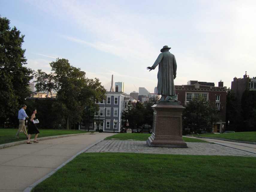 Statue of Colonel William Prescott, The Bunker Hill Battle June 17, 1775