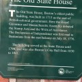 Plaquette on the Old State&nbsp;House