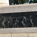 Bas-relief WWII Memorial