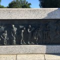 Bas-relief WWII Memorial