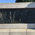 Bas-relief WWII Memorial