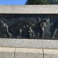 Bas-relief WWII Memorial