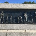 Bas-relief WWII Memorial