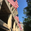Washington FBI Building US&nbsp;Flags