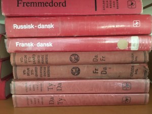 Old dictionaries like the one I used