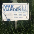 War Gardens memory at Capitol Hill  to help the starving European allies during&nbsp;WWI