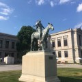 Appeal to the Great Spirit 1909. by Cyrus Dallin at the entrance to Museum of Fine Arts&nbsp;Boston