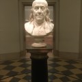 Marble bust of Benjamin Franklin in Philadelphia Museum of&nbsp;Art