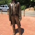 Life-size bronze sculpture of Jefferson by Ivan Schwartz,&nbsp;2009