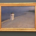 P.S. Kroeyer Summer evening at the Southern beach of&nbsp;Skagen
