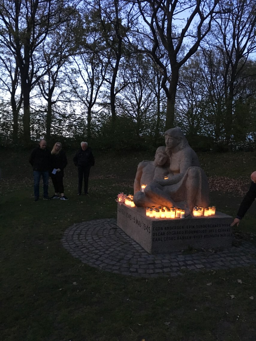 A WWII Memorial sculpture in my home town Herning