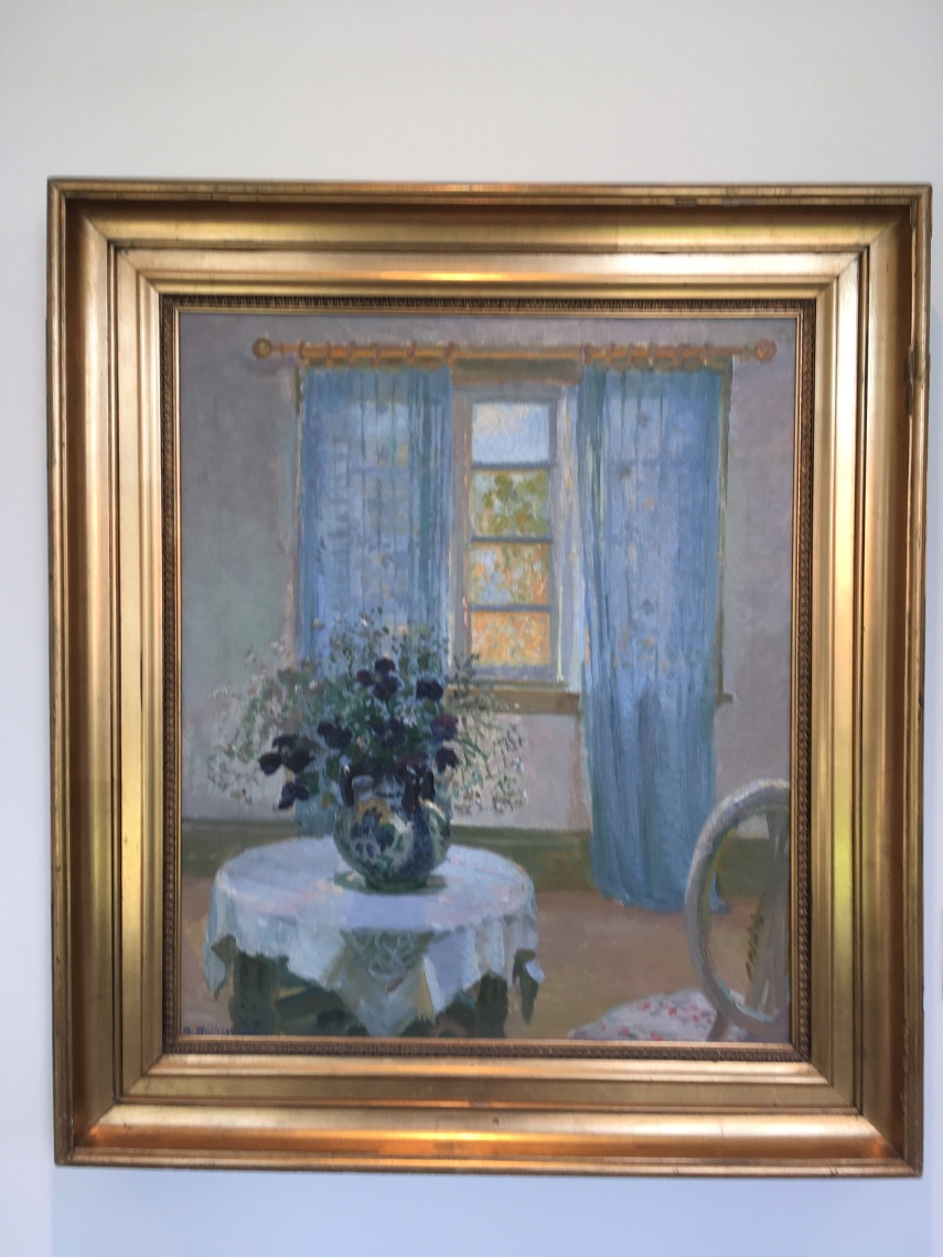 Anna Ancher: "Interior With Clematis" 1913