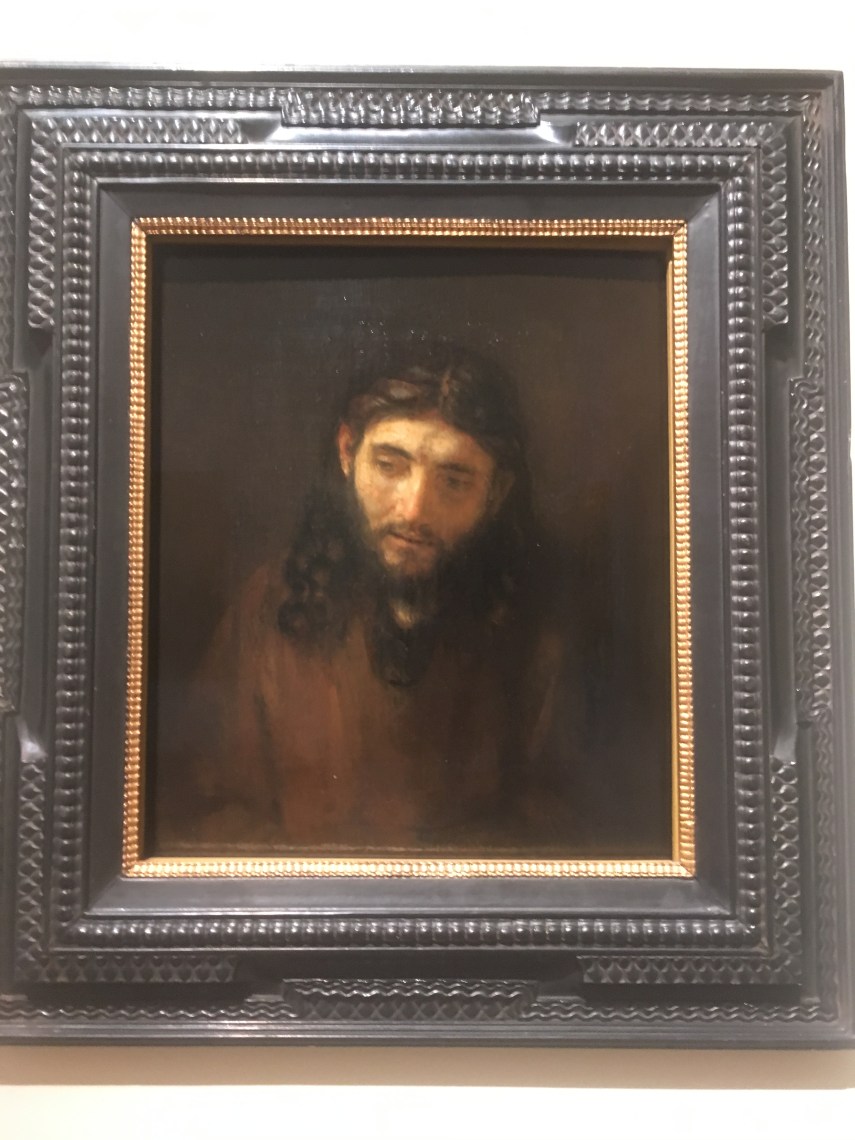 Rembrandt van Rijn. Head of Christ 1648-1656