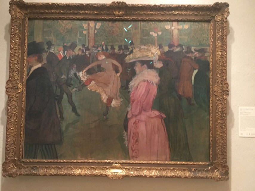 At the Moulin Rouge: The Dance 1890. Henri de Toulouse-Lautrec,