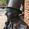 A bronze figure of H.C.A. in central&nbsp;Odense
