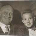 A copy of a photo of Valdemar “Holmsie” and a boy from his Bethel church in&nbsp;Seattle