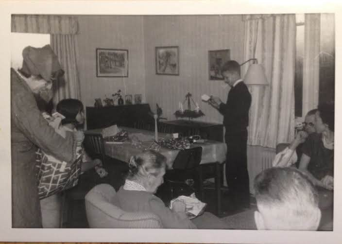 A situation from our Christmas with my father's family in 1964