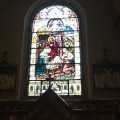 A stained glass window in Peter & Paul the Roman Catholic&nbsp;Church