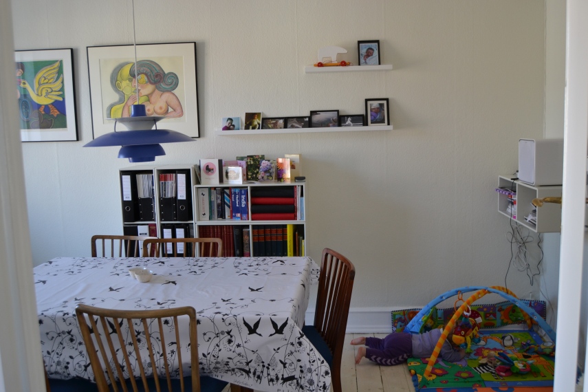 In 2011, the table and chairs were back to a flat near to their start in Oesterbro Copenhagen.