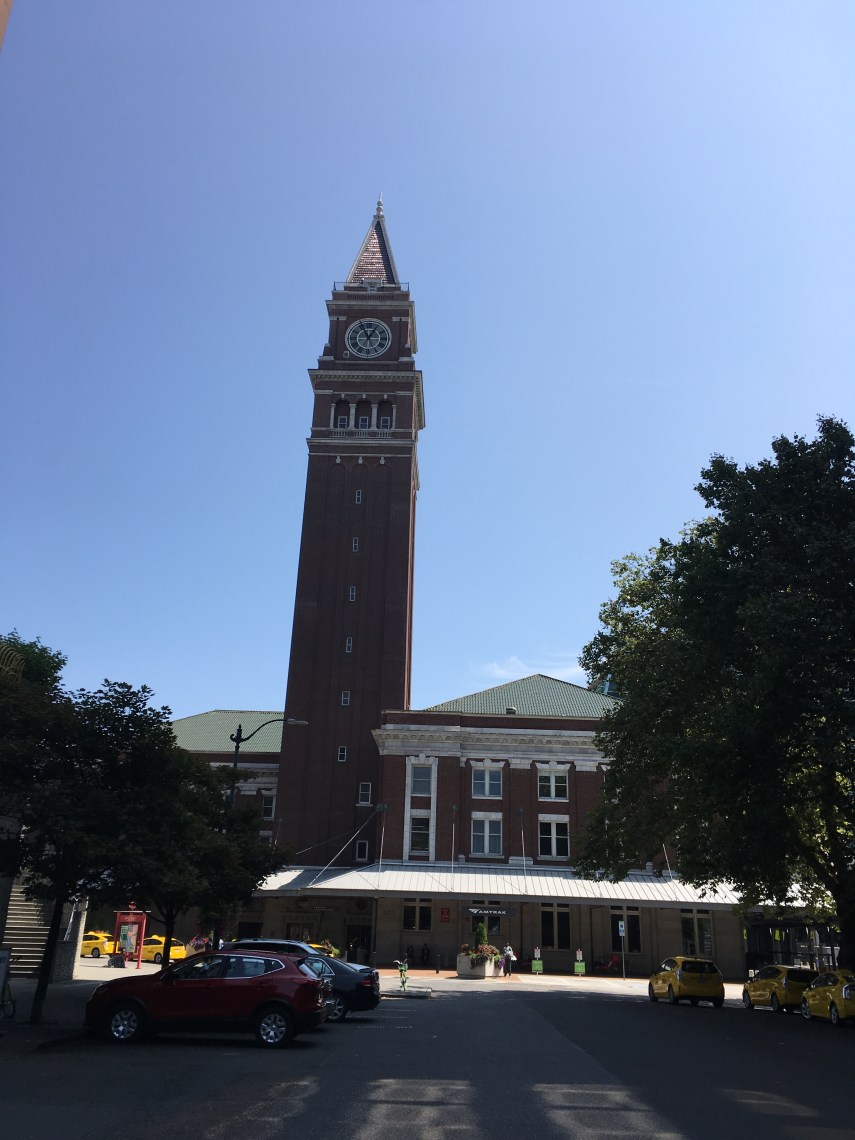 The King Street Station with the once highest tower in Seattle
