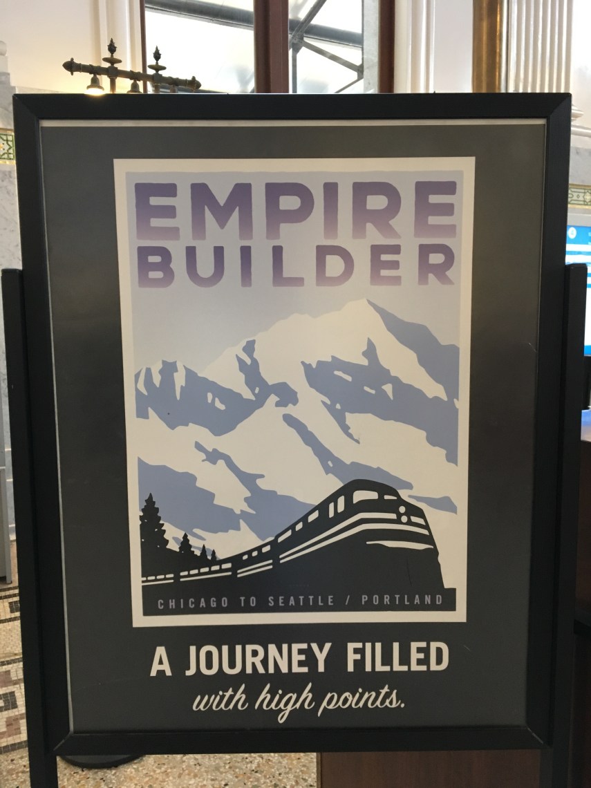 An iconic poster from the King Street Station. WPA (Work project Administration)