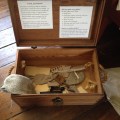 Info about a trunk and the hard work of the enslaved people who had to carry the&nbsp;luggage