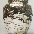 A silver vase by&nbsp;Bindesbøll