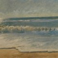 Niels Skovgaard, View over the sea in Jutland, Denmark,&nbsp;1894