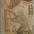A study for one of the frescos in Viborg&nbsp;Cathedral
