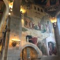 A view into Viborg Cathedral with Joakim Skovgaard frescos and&nbsp;paintings