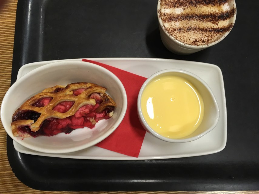 Afternoon dessert at St Martin-in-the-Fields