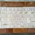 Memorial tile at Postman’s&nbsp;Park